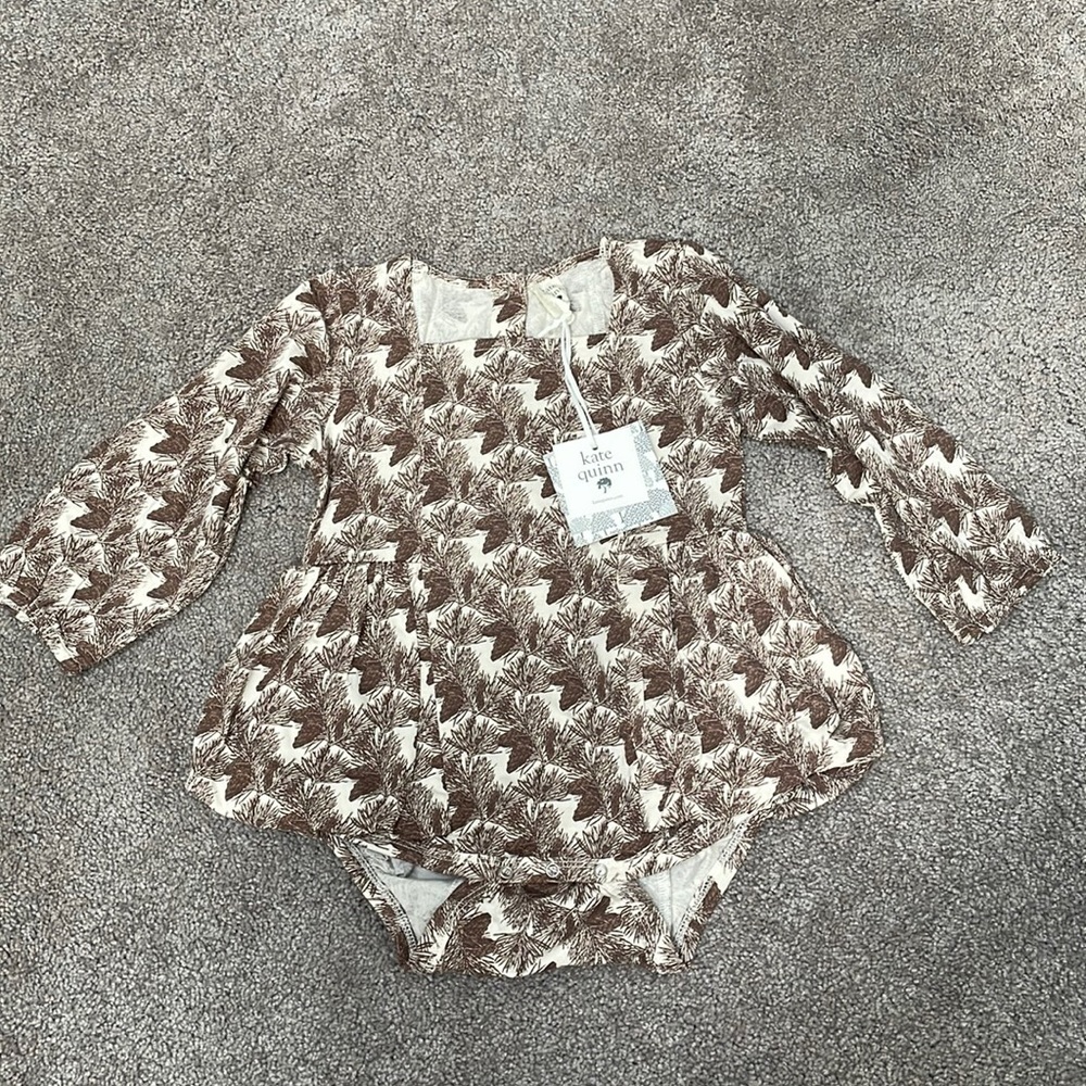 Kate Quinn Pinecone Square Neck Ballerina Bubble